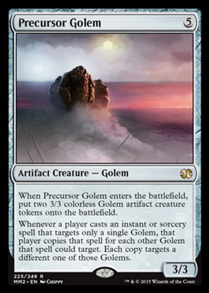 Precursor Golem - Foil