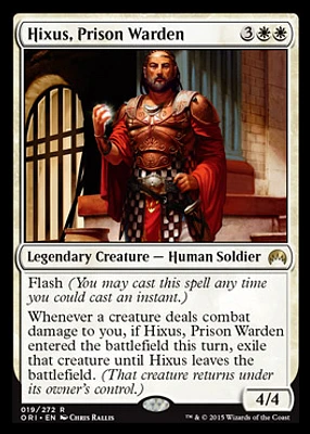 Hixus, Prison Warden - Foil