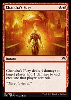 Chandra's Fury - Foil