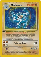 Machamp - 8/102 - Holo Rare - 1st Edition - Shadowed Edition - Base Set 2-Player Starter Deck Exclusive