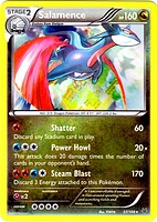 Salamence - 57/108 - Non-Holo Aurora Blast Theme Deck Exclusive