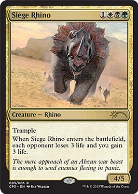 Siege Rhino - Foil