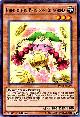 Prediction Princess Coinorma - DRL2-EN030 - Super Rare - 1st Edition