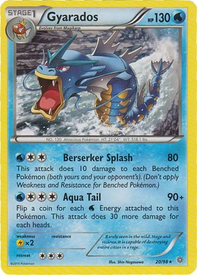 Gyarados - 20/98 Rare