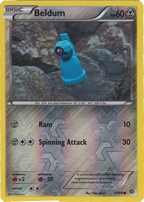 Beldum - 47/98 - Common - Reverse Holo