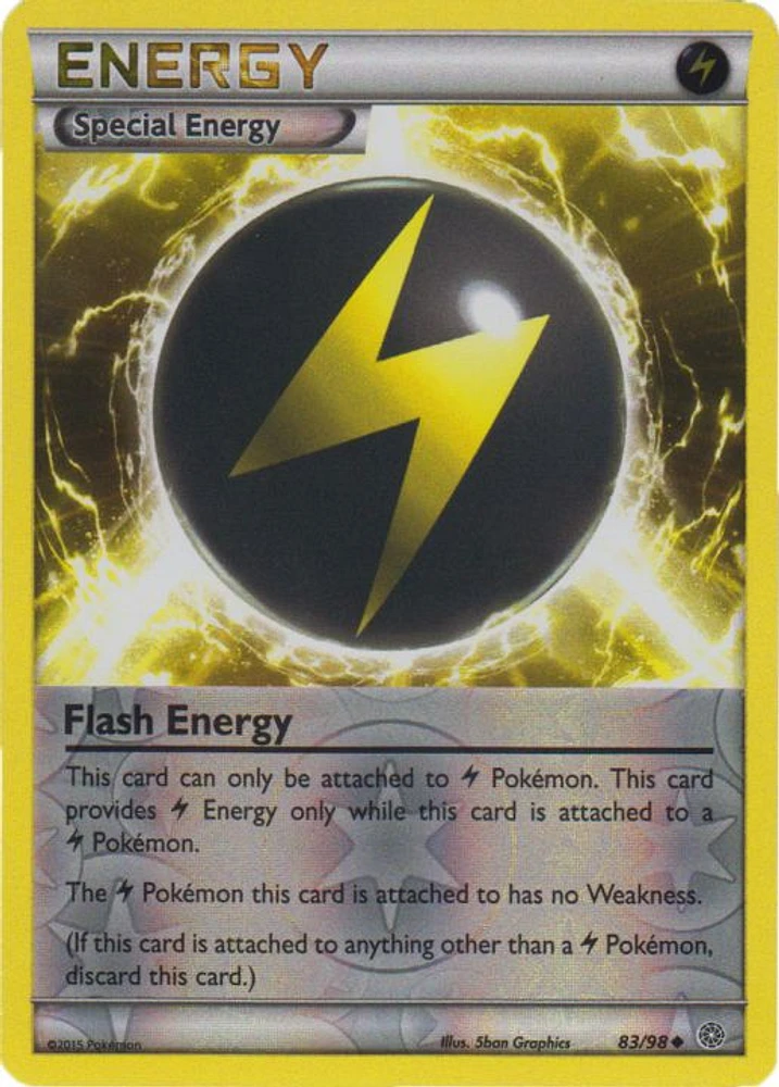 Flash Energy - 83/98 Uncommon Reverse Holo