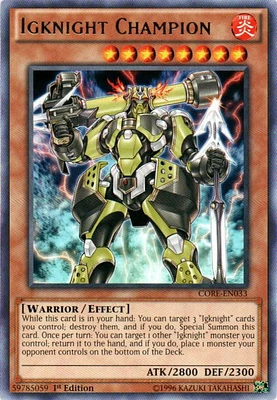 Igknight Champion - CORE-EN033 - Rare