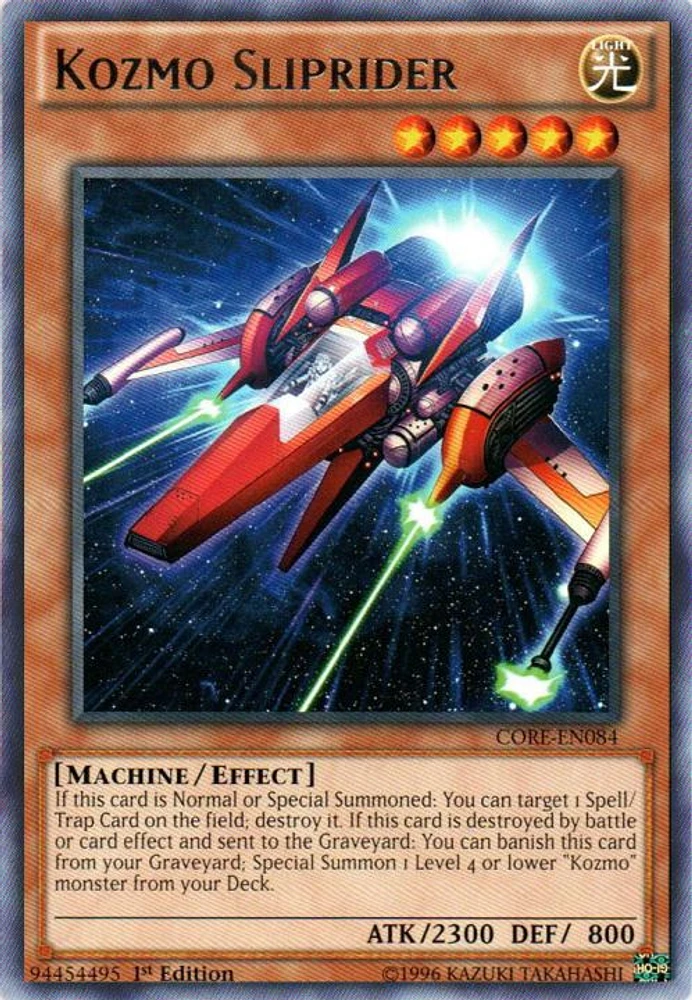 Kozmo Sliprider - CORE-EN084 - Rare - 1st Edition