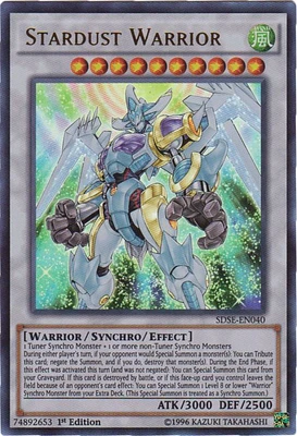 Stardust Warrior - SDSE-EN040 - Ultra Rare - 1st Edition