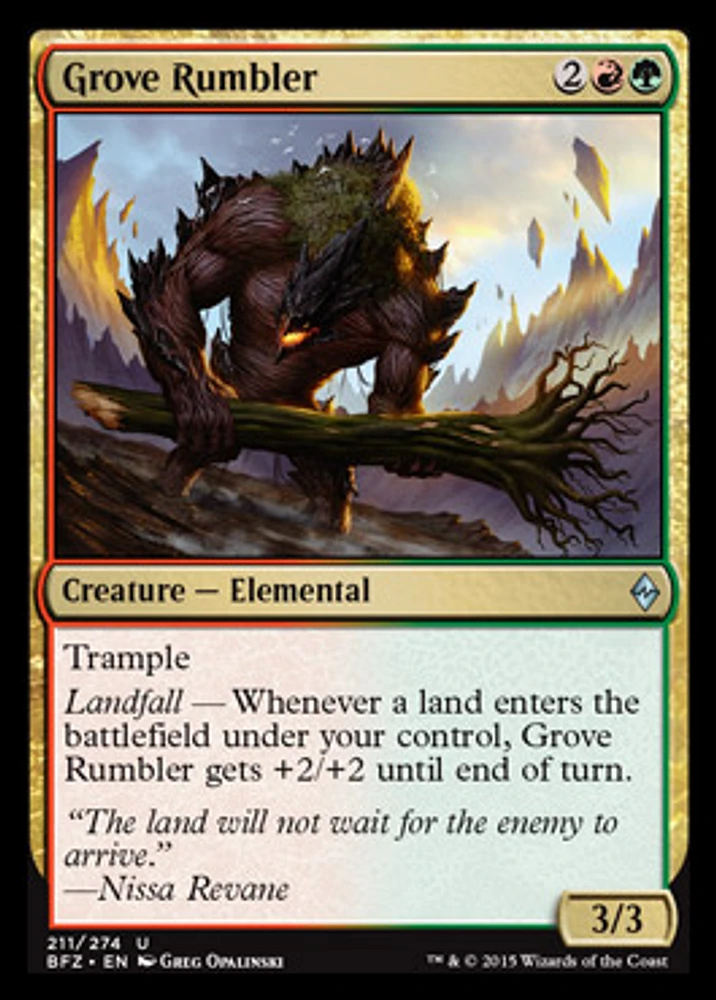 Grove Rumbler - Foil