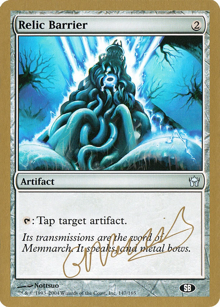 Relic Barrier - Sideboard - Gabriel Nassif - 2004