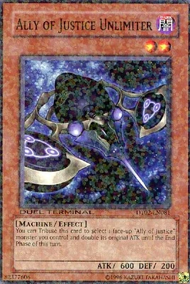 Ally of Justice Unlimiter - DT02-EN081 - Common - Duel Terminal