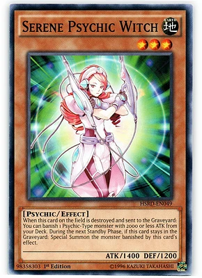 Serene Psychic Witch - HSRD-EN049 - Common - 1st Edition