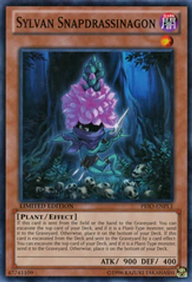 Sylvan Snapdrassinagon - PRIO-ENPL1 - Starfoil Rare - Limited Edition