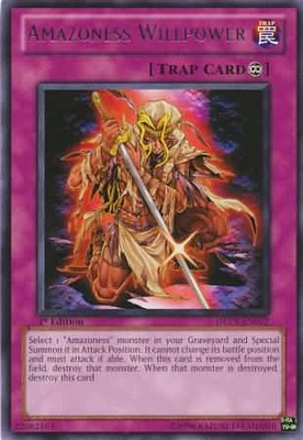 Amazoness Willpower - DREV-EN072 - Rare - 1st Edition