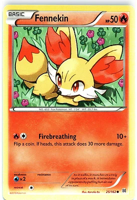 Fennekin - 25/162 - Common