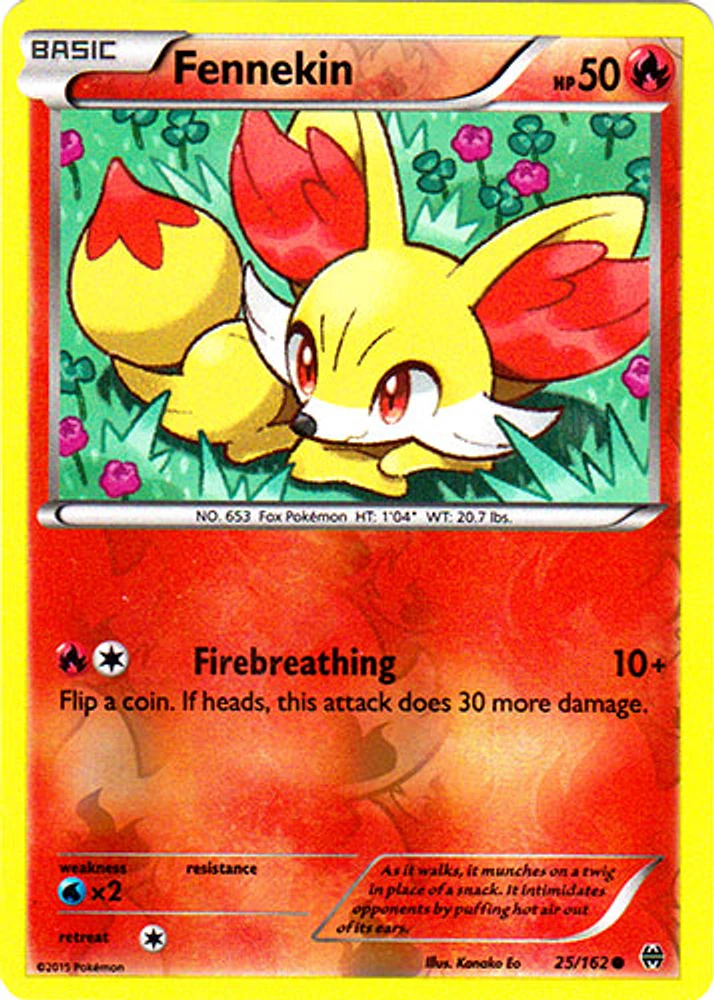 Fennekin - 25/162