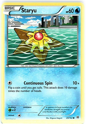 Staryu - 29/162 - Common