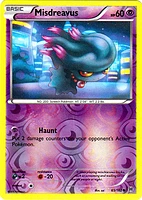 Misdreavus - 65/162 - Common - Reverse Holo