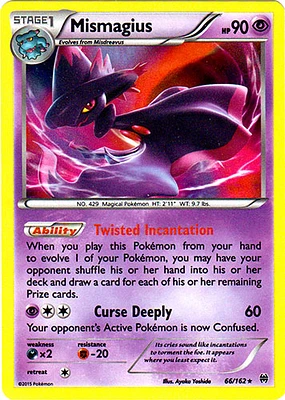 Mismagius - 66/162 - Holo Rare