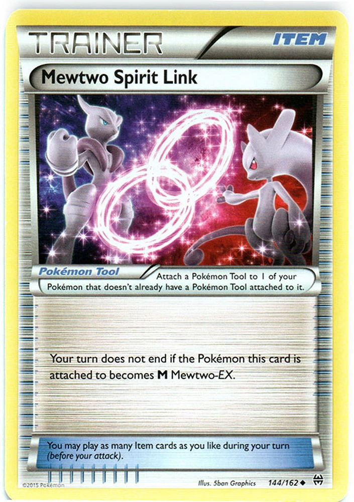 Mewtwo Spirit Link - 144/162 - Uncommon