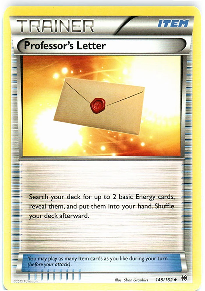 Professor's Letter - 146/162 - Uncommon