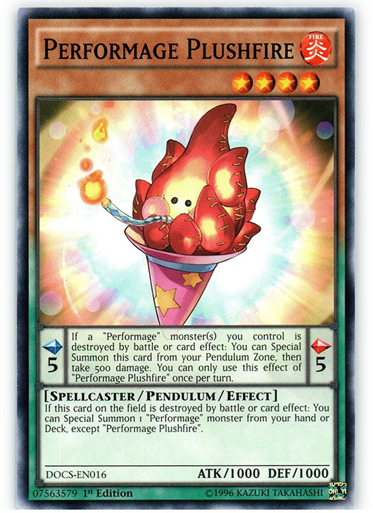 Performage Plushfire - DOCS-EN016 - Common - 1st Edition