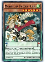 Majespecter Unicorn - Kirin - DOCS-EN029 - Rare - 1st Edition