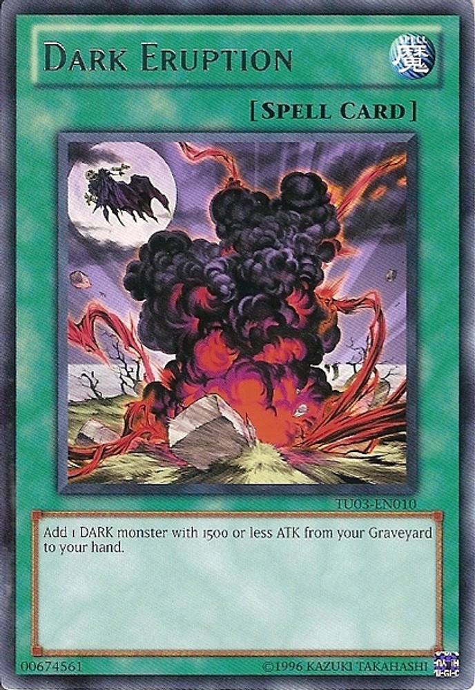 Dark Eruption - TU03-EN010 - Rare - Unlimited Edition