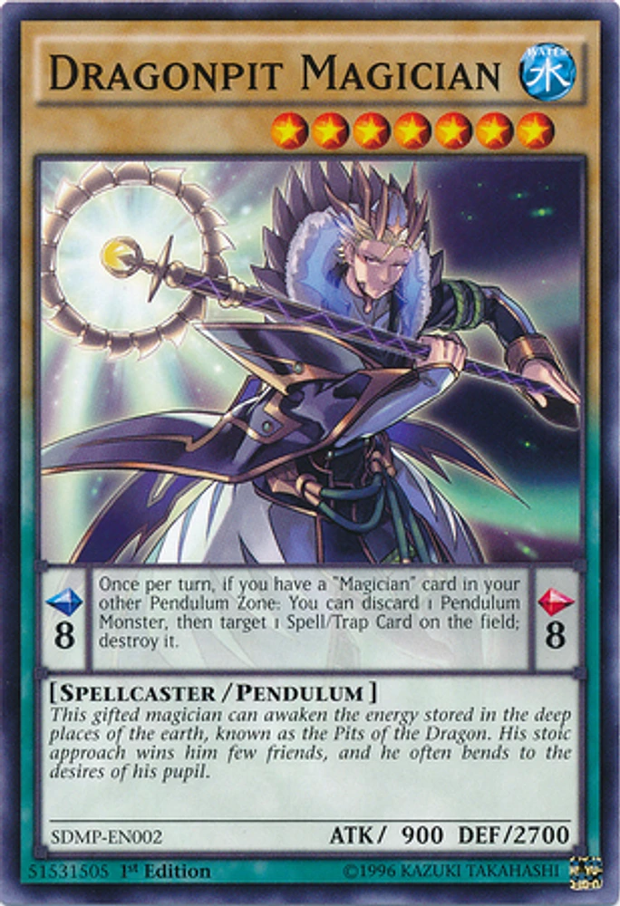 Dragonpit Magician - SDMP-EN002 - Common - 1st Edition