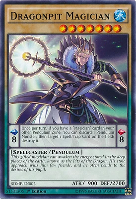 Dragonpit Magician - SDMP-EN002 - Common - 1st Edition