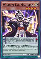 Wisdom-Eye Magician - SDMP-EN005 - Super Rare - 1st Edition