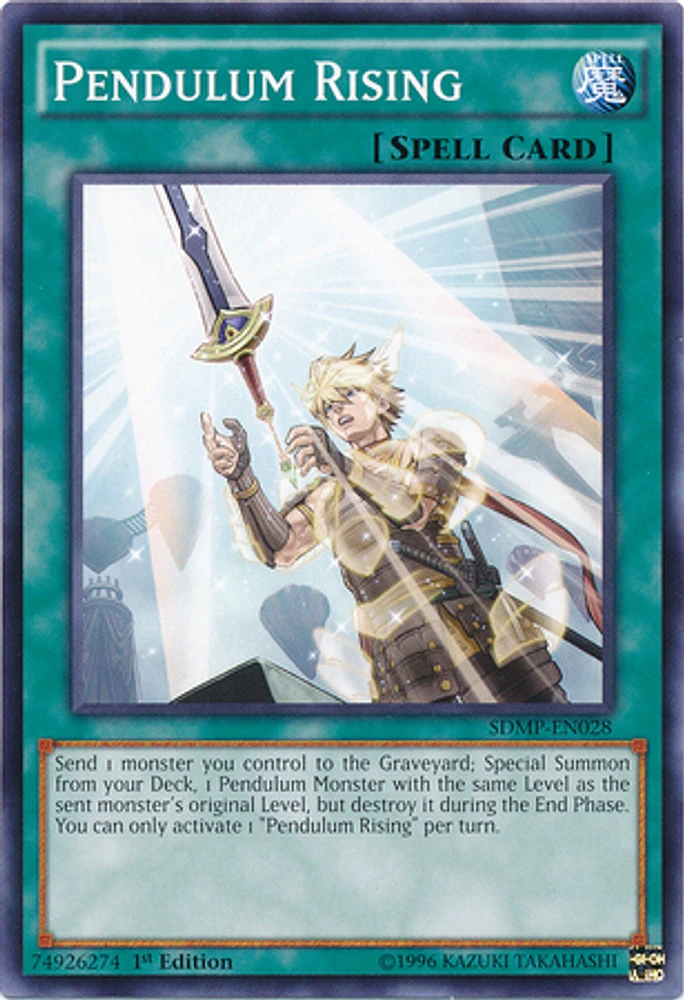 Pendulum Rising - SDMP-EN028 - Common - 1st Edition