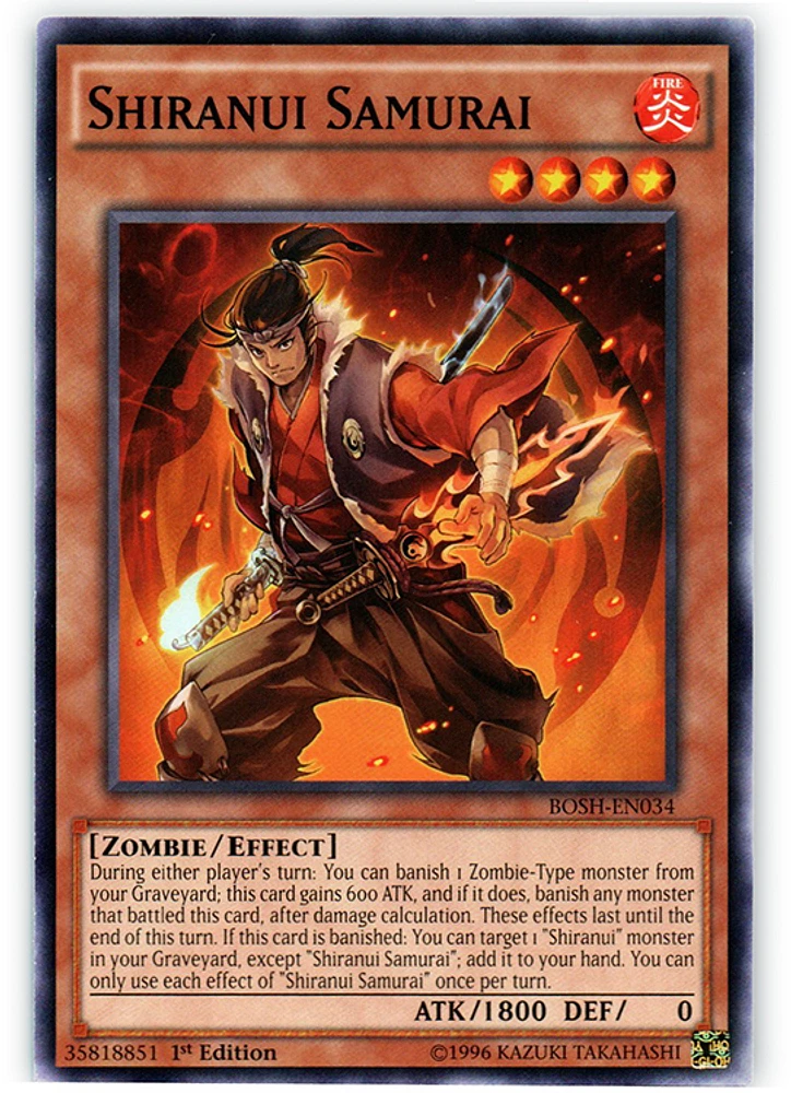 Shiranui Samurai - BOSH-EN034 - Common