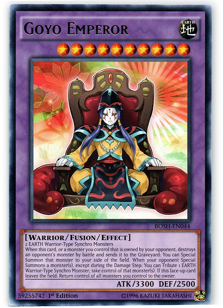 Goyo Emperor - BOSH-EN044 - Rare