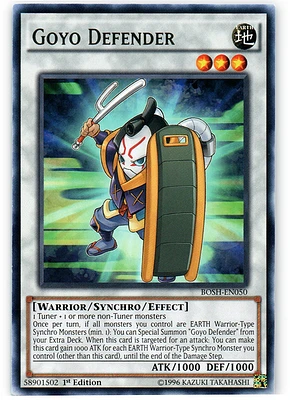 Goyo Defender - BOSH-EN050 - Rare