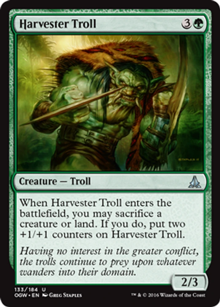 Harvester Troll - Foil