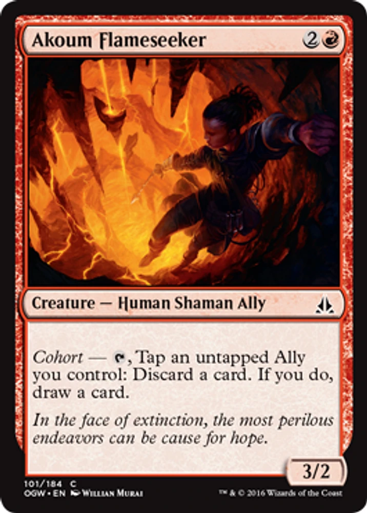 Akoum Flameseeker - Foil