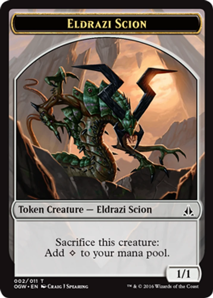 Eldrazi Scion Token