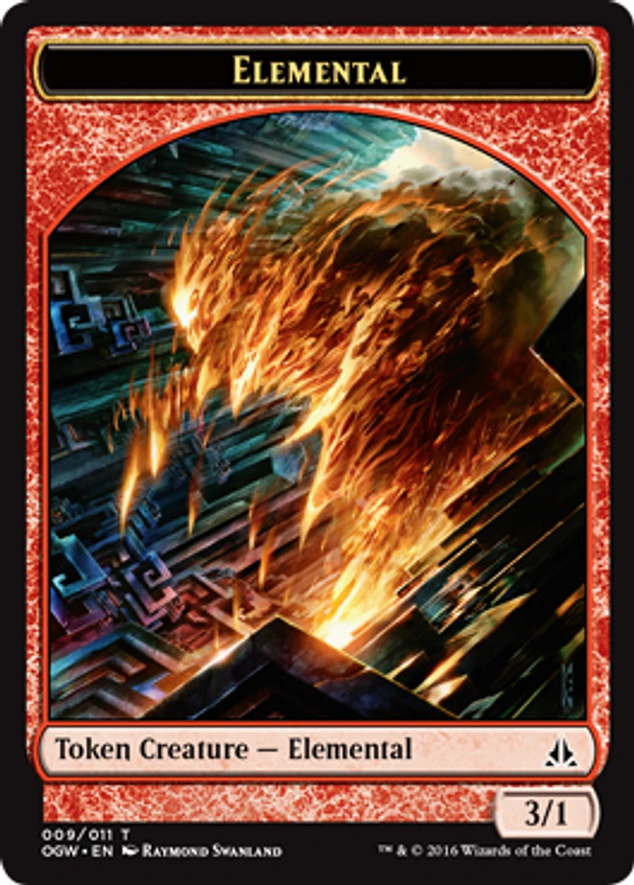 Elemental Token (Red)