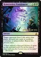 Remorseless Punishment - Foil - Prerelease Promo