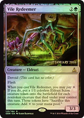 Vile Redeemer - Foil - Prerelease Promo