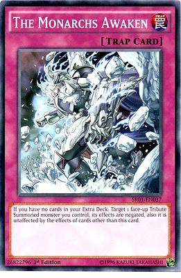 The Monarchs Awaken - SR01-EN037 - Common - 1st Edition