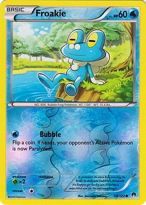 Froakie - 38/122 Common Reverse Holo