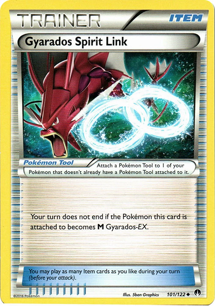 Gyarados Spirit Link - 101/122 - Uncommon