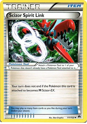 Scizor Spirit Link - 111/122 - Uncommon