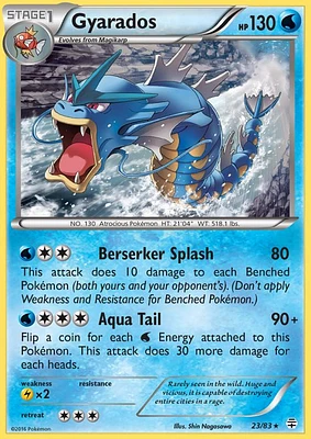 Gyarados - 23/83 - Rare