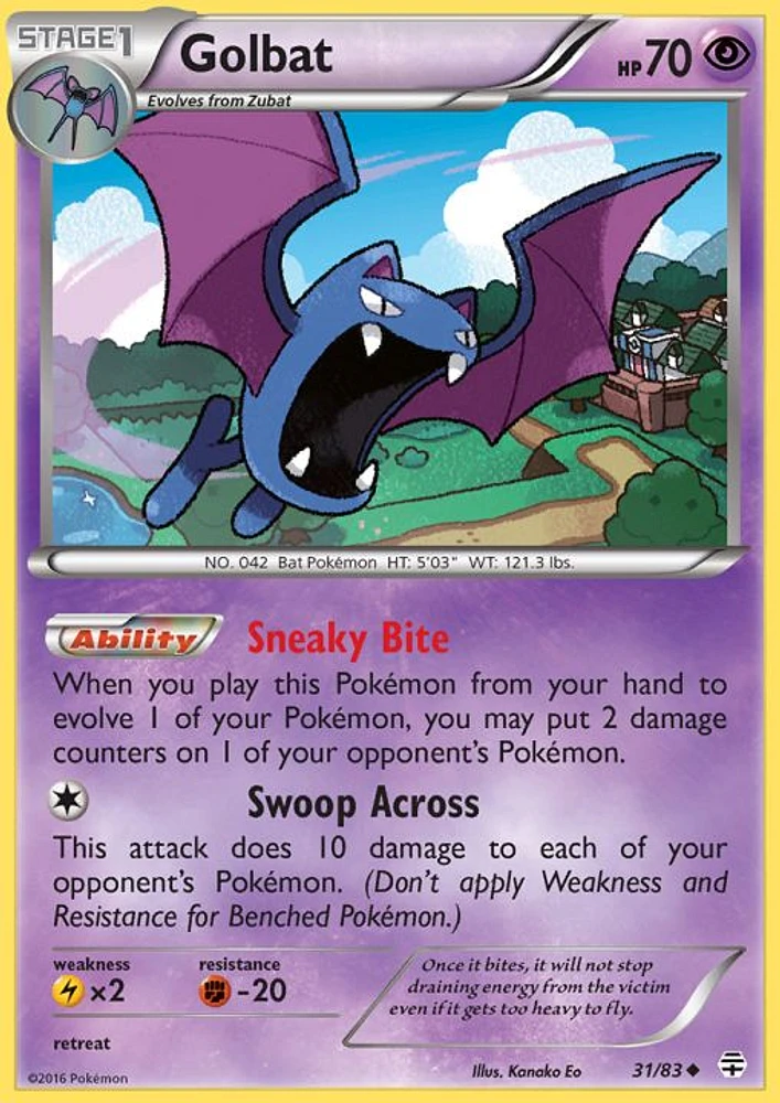 Golbat - 31/83 - Uncommon