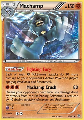 Machamp - 42/83 - Holo Rare