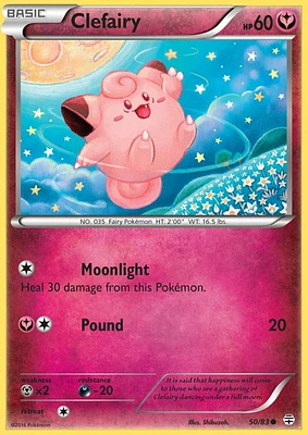 Clefairy - 50/83 - Common